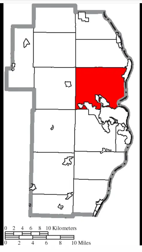 Detail map of Island Creek Township